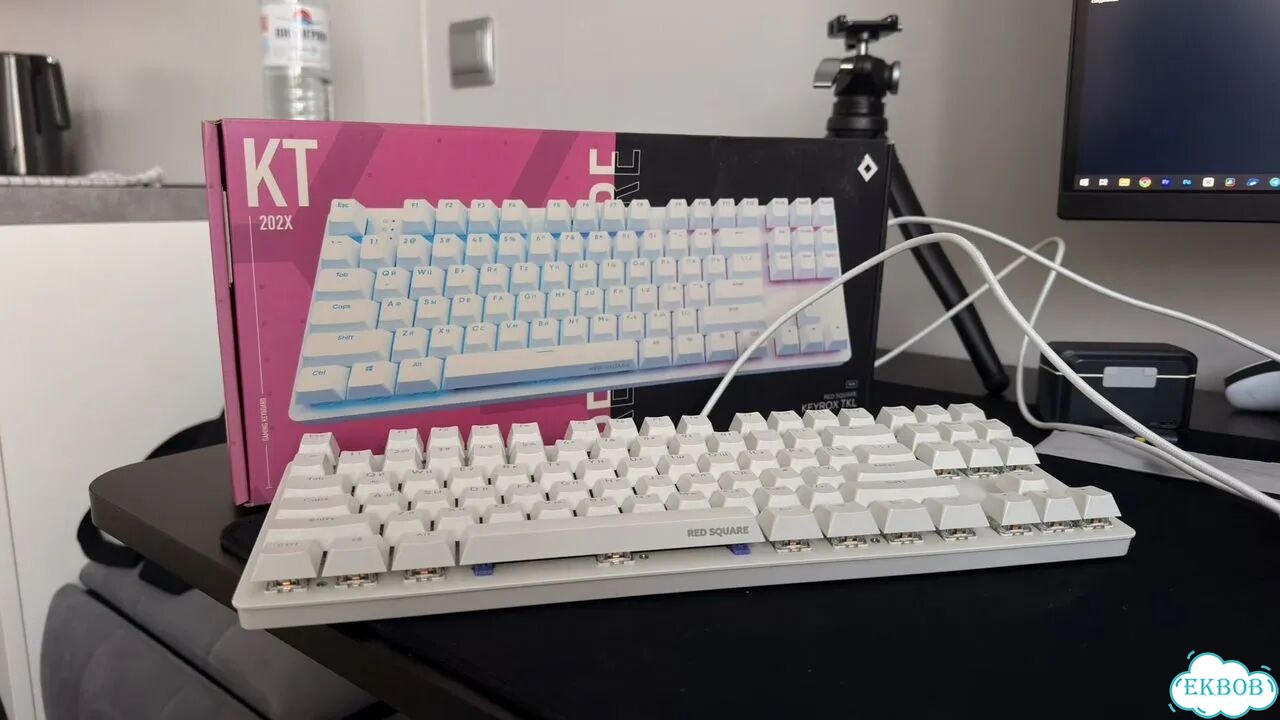 Клавиатура Red Square Keyrox TKL белая фото 4