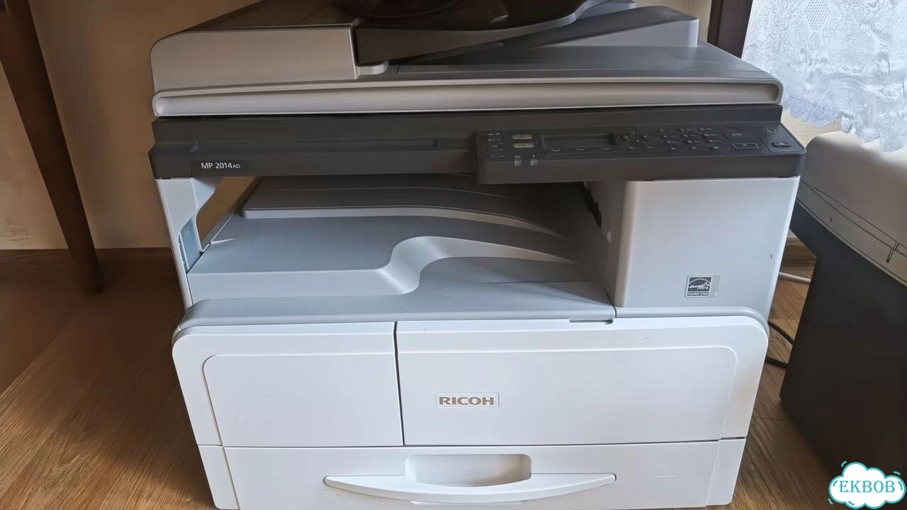 Мфу лазерный черно белый Ricoh MP2014AD фото 1