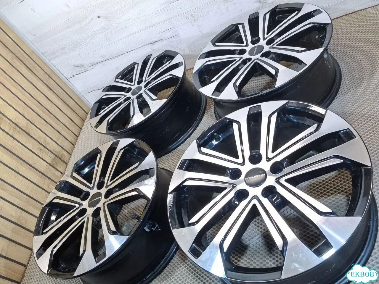Литые диски Khomen Wheels KHOMEN 2010 (Nissan Navara) 7×R18 5×114.3 фото 3