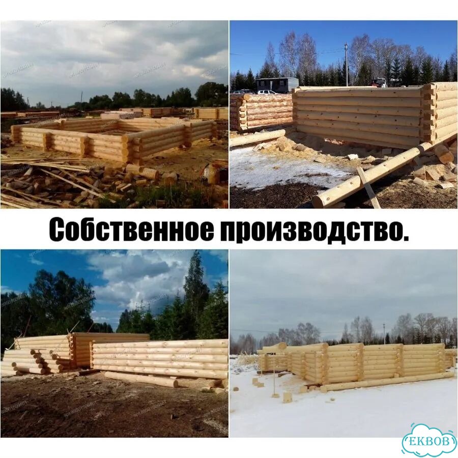 Деревянный сруб 9на9. Сосна. Ручная рубка фото 6