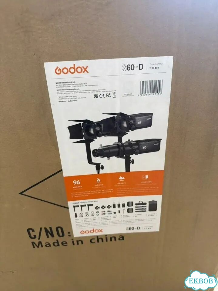 New Комплект Godox S60-D Focusing LED 3-Light Kit фото 2