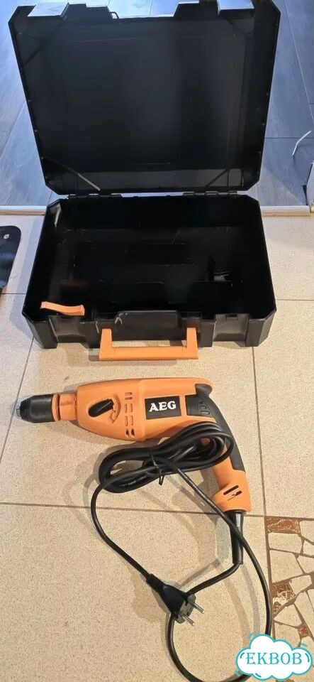 Дрель ударная AEG sb2e 750 rx фото 1