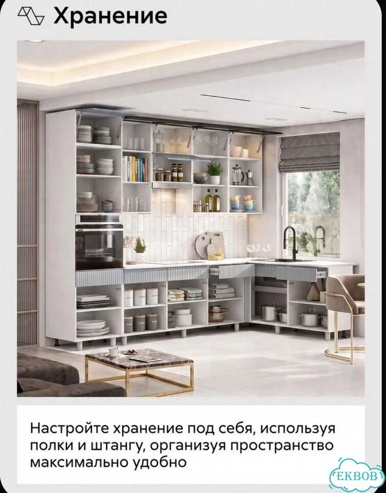 Кухня угловая новая 3 м на 1,8 фото 3
