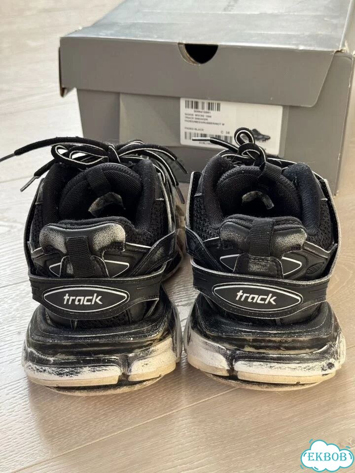 Balenciaga track 1 faded black 38 оригинал фото 2