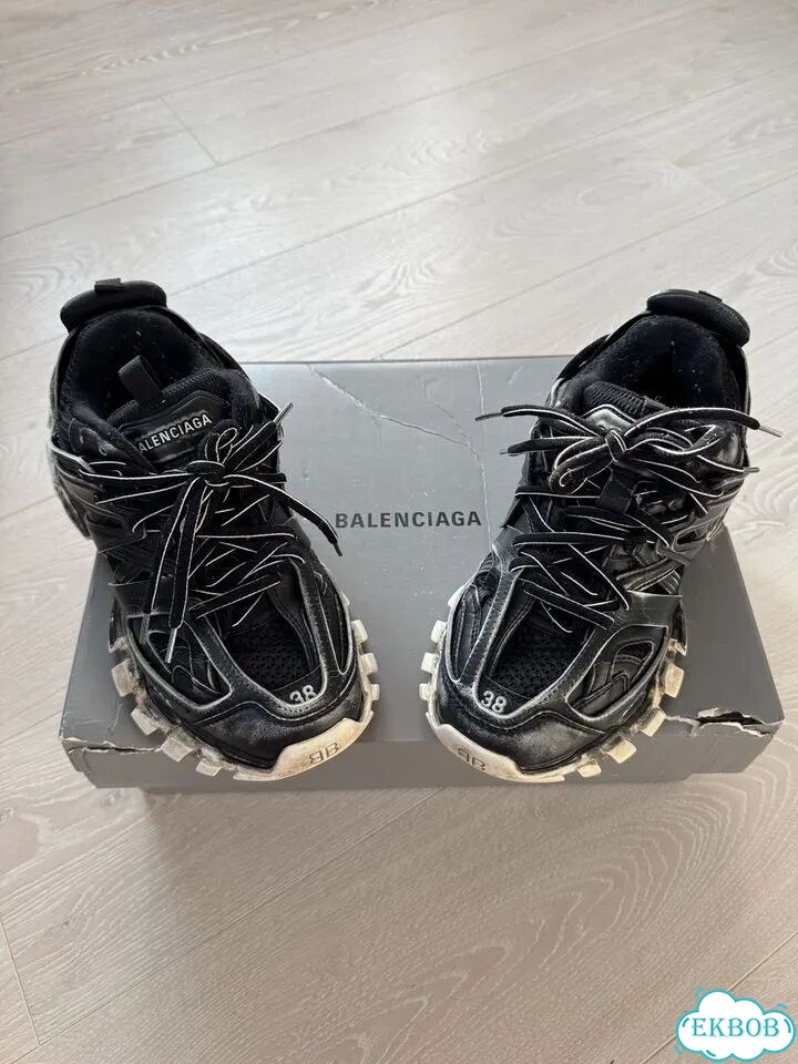 Balenciaga track 1 faded black 38 оригинал фото 3