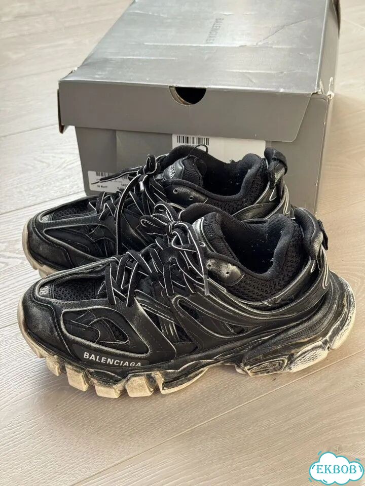 Balenciaga track 1 faded black 38 оригинал фото 4