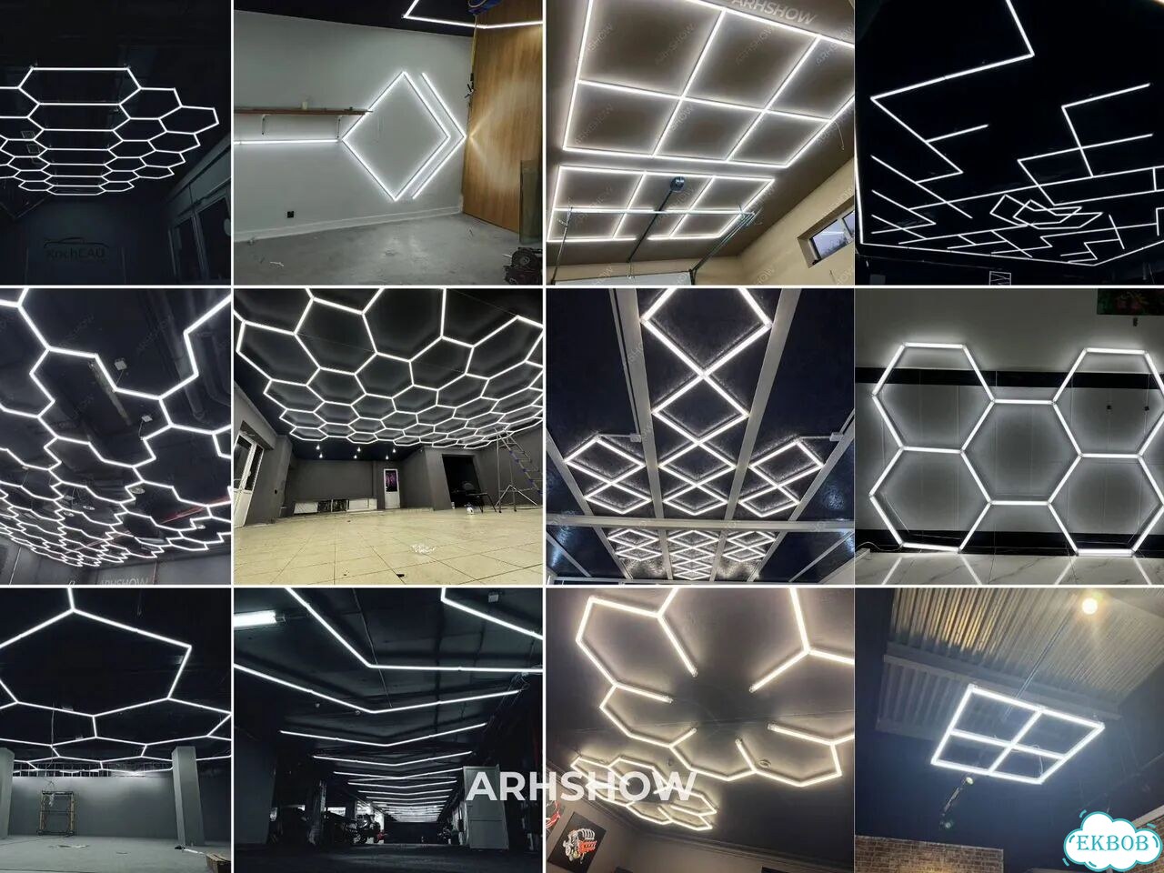 LED соты отдельными элементами: лампы, коннекторы фото 10