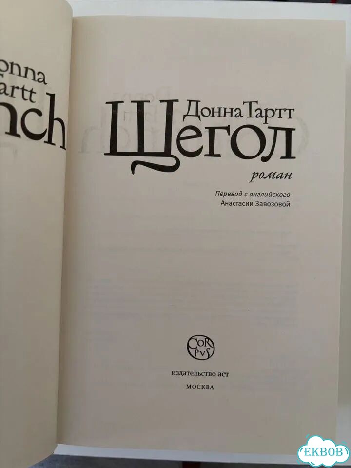 Щегол книга фото 2