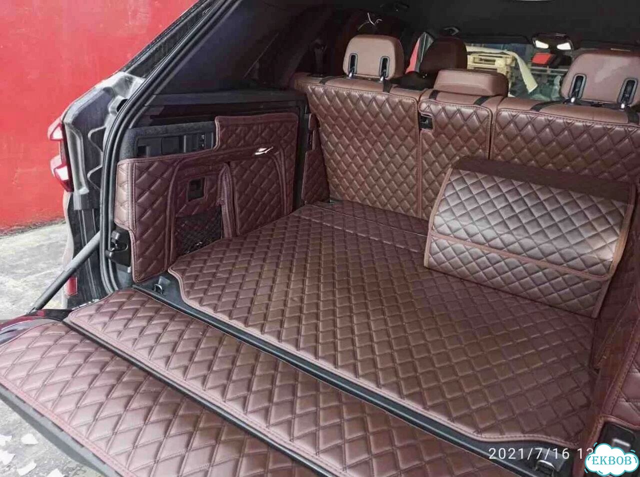 3D коврики в багажник BMW X5 IV G05 фото 2