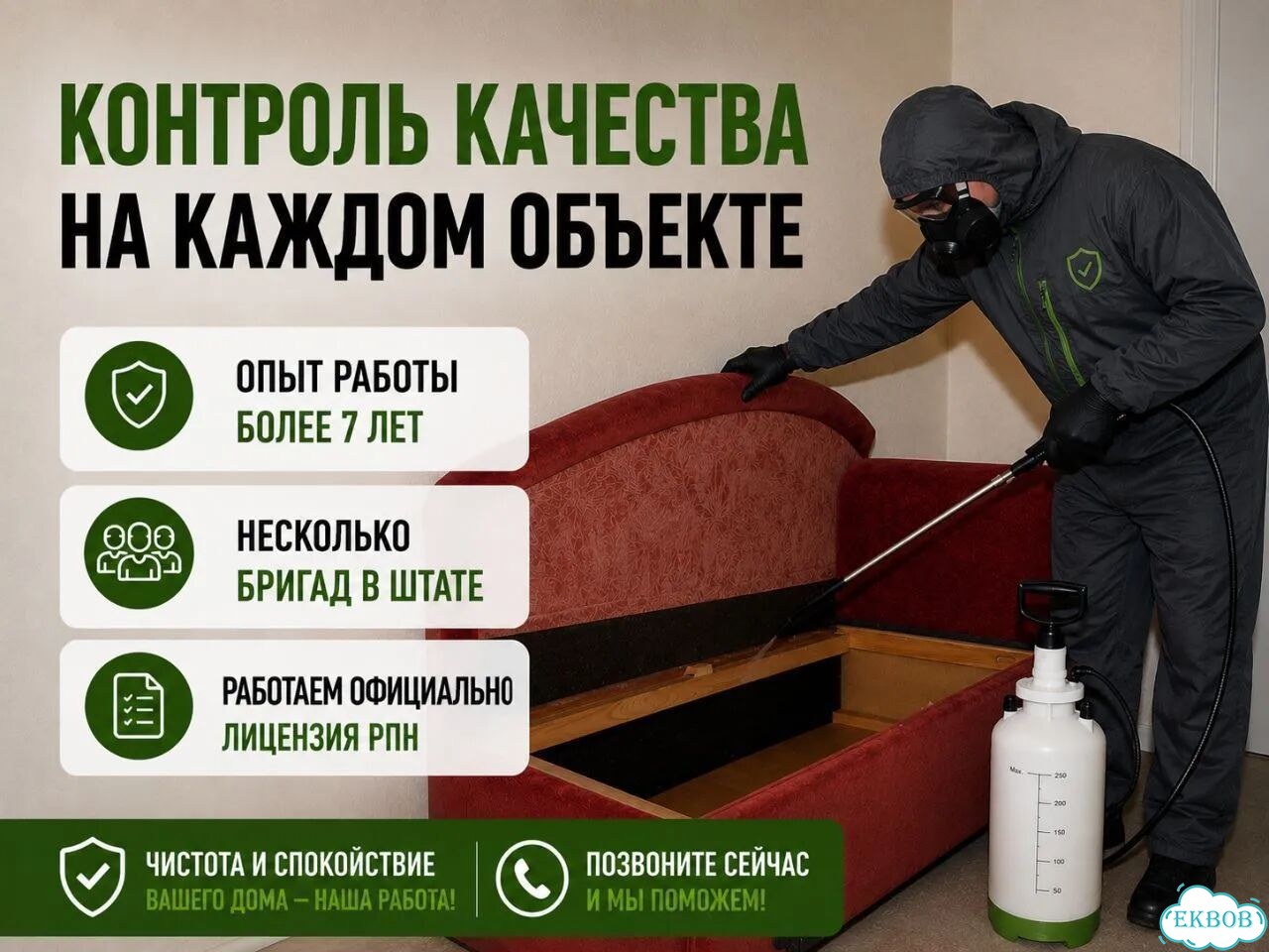 Уничтожение блох в квартире фото 2