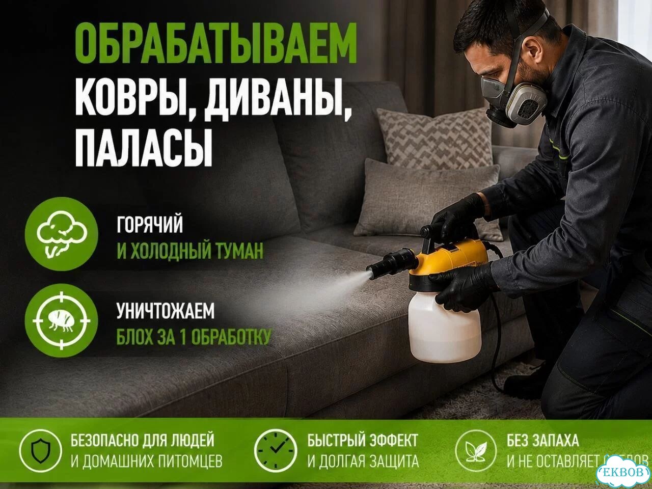Уничтожение блох в квартире фото 6