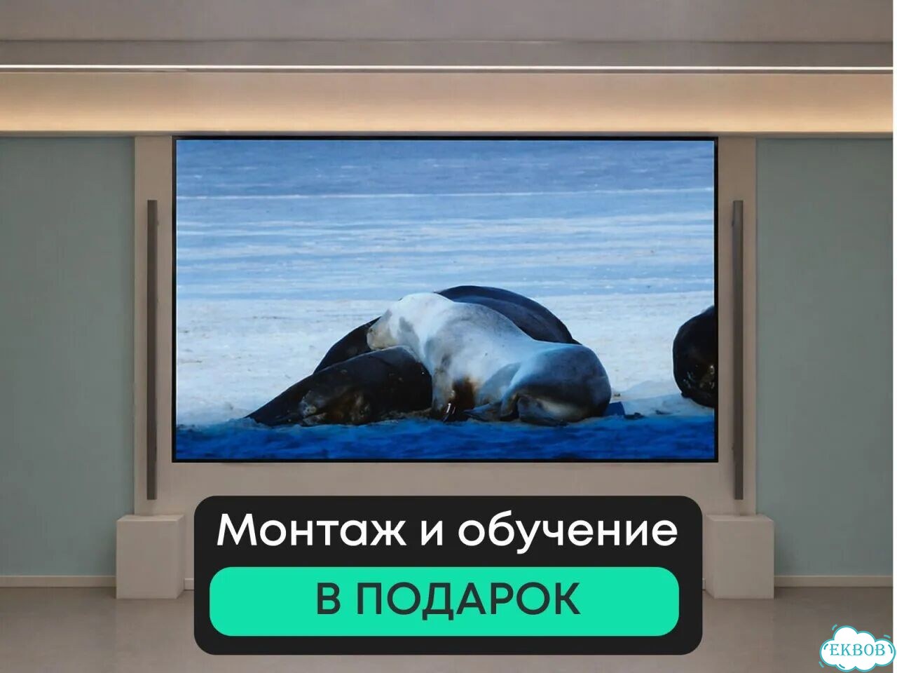 LED экран с доставкой и монтажом, Гарантия 2 года фото 1