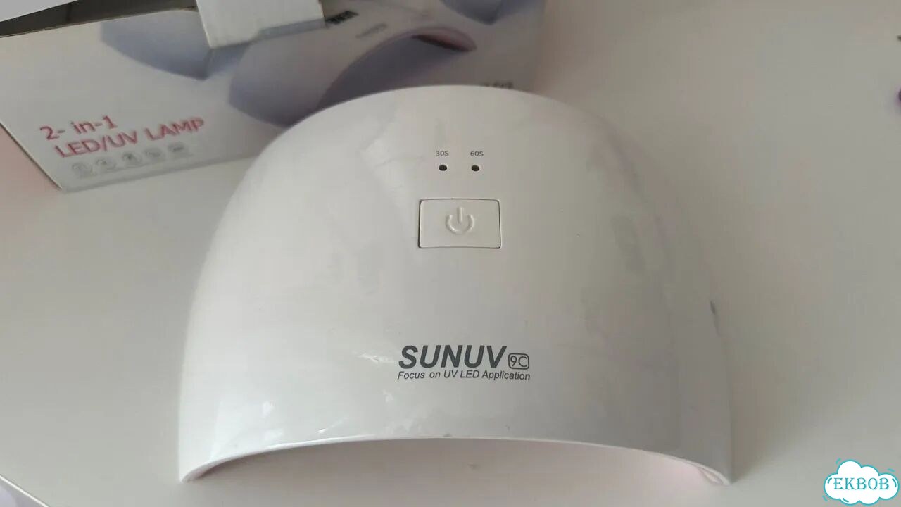 LED Лампа для сушки ногтей sunuv 9C plus фото 1
