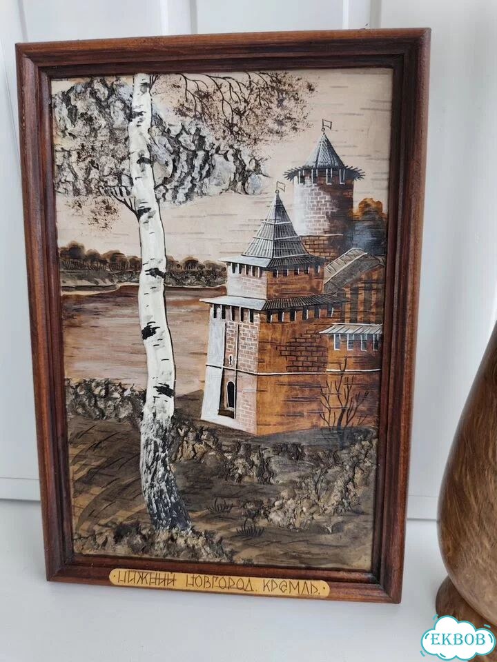 Картина на бересте фото 2