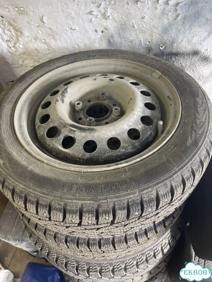 Зимние колеса r14 155/65 фото 1