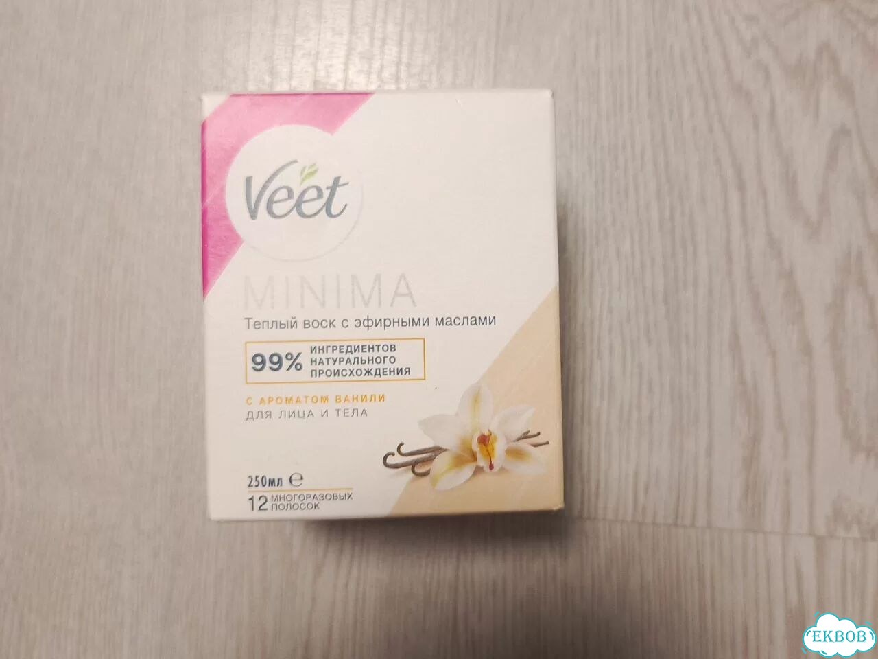 Veet теплый воск с зефирными маслами фото 1
