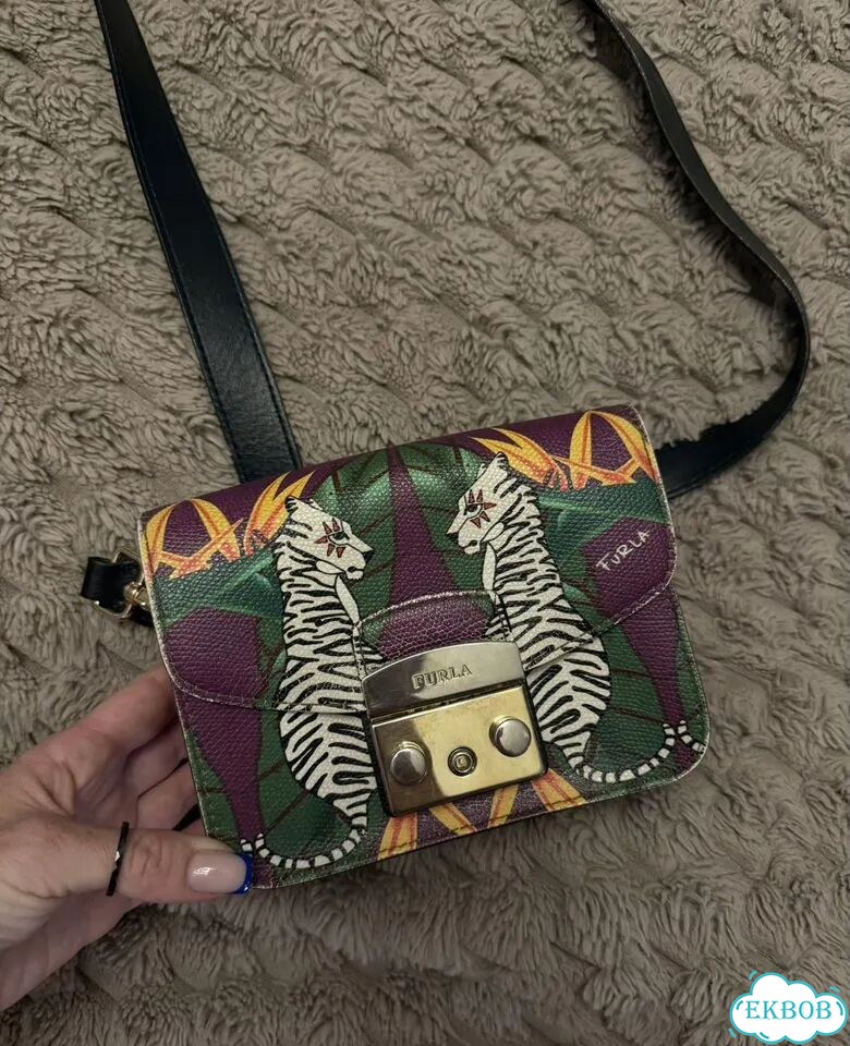 Сумка натуральная кожа furla оригинал фото 1