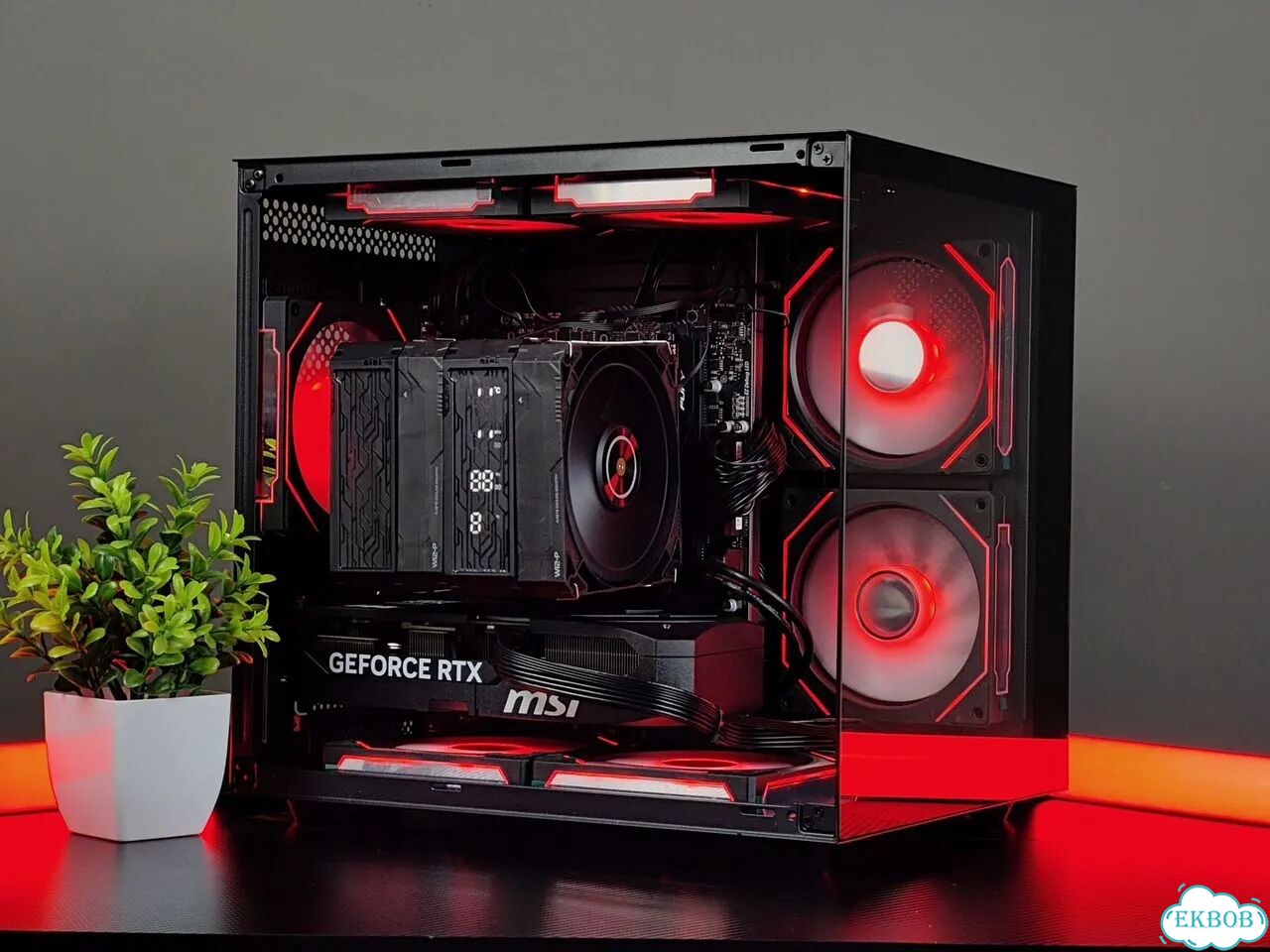 Игровой пк I5 14400F RTX 5070 32gb озу 1tb диск фото 2