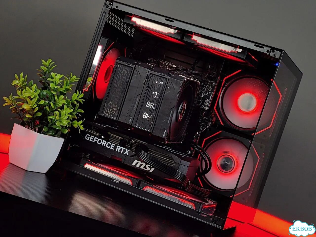 Игровой пк I5 14400F RTX 5070 32gb озу 1tb диск фото 3