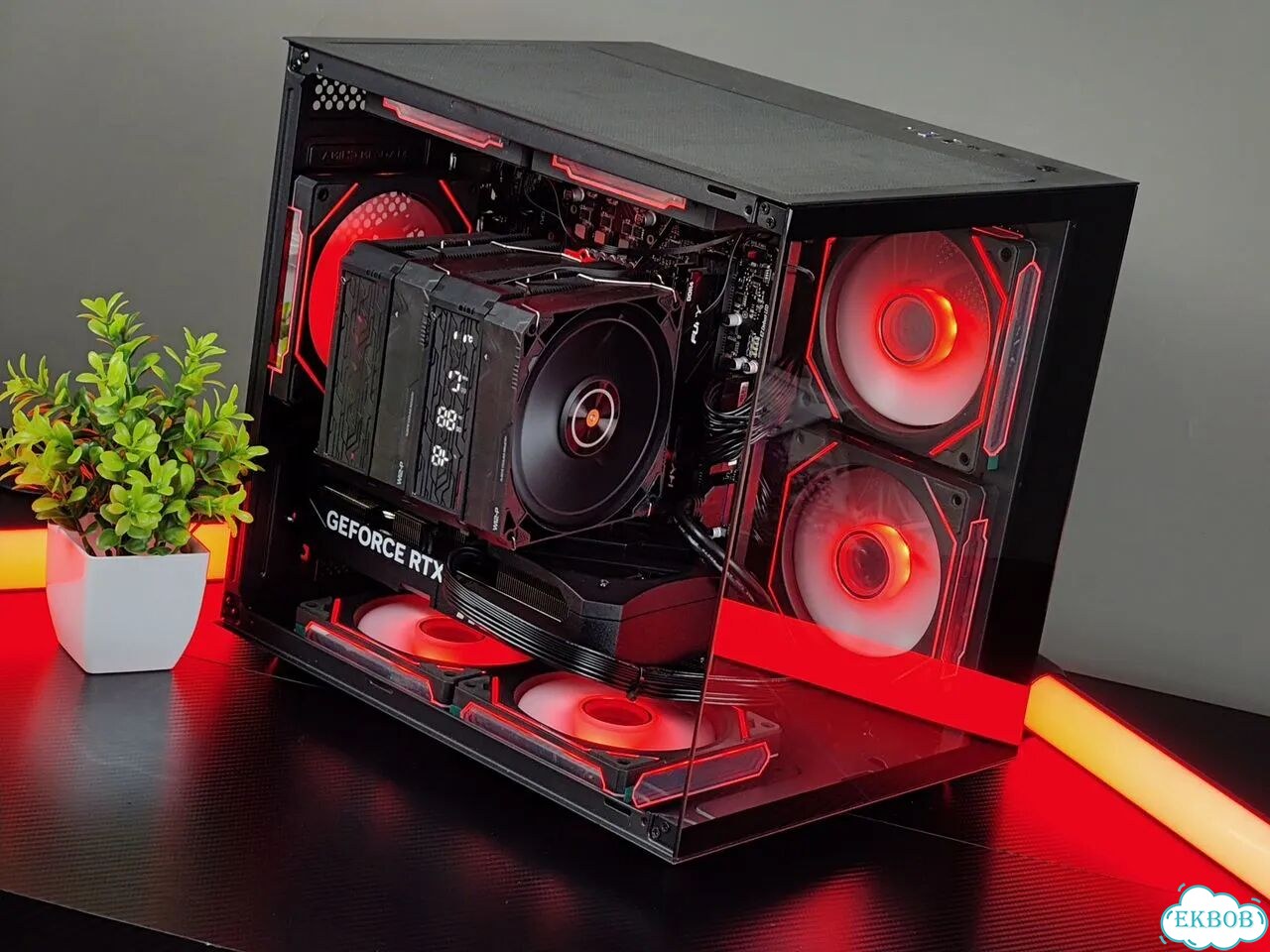 Игровой пк I5 14400F RTX 5070 32gb озу 1tb диск фото 4