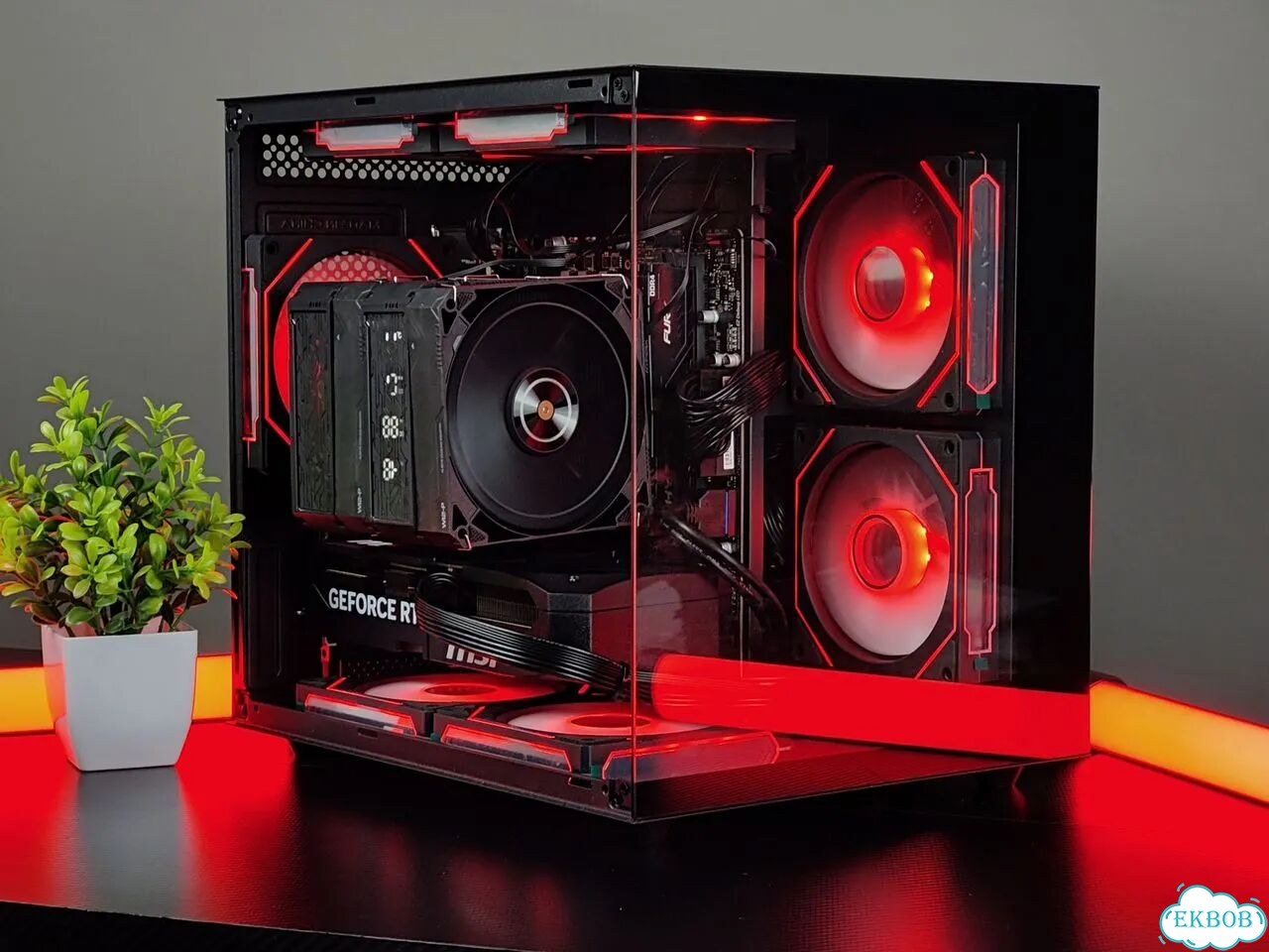Игровой пк I5 14400F RTX 5070 32gb озу 1tb диск фото 7