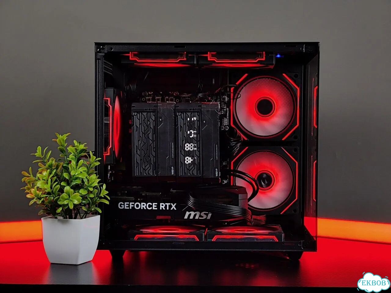 Игровой пк I5 14400F RTX 5070 32gb озу 1tb диск фото 8