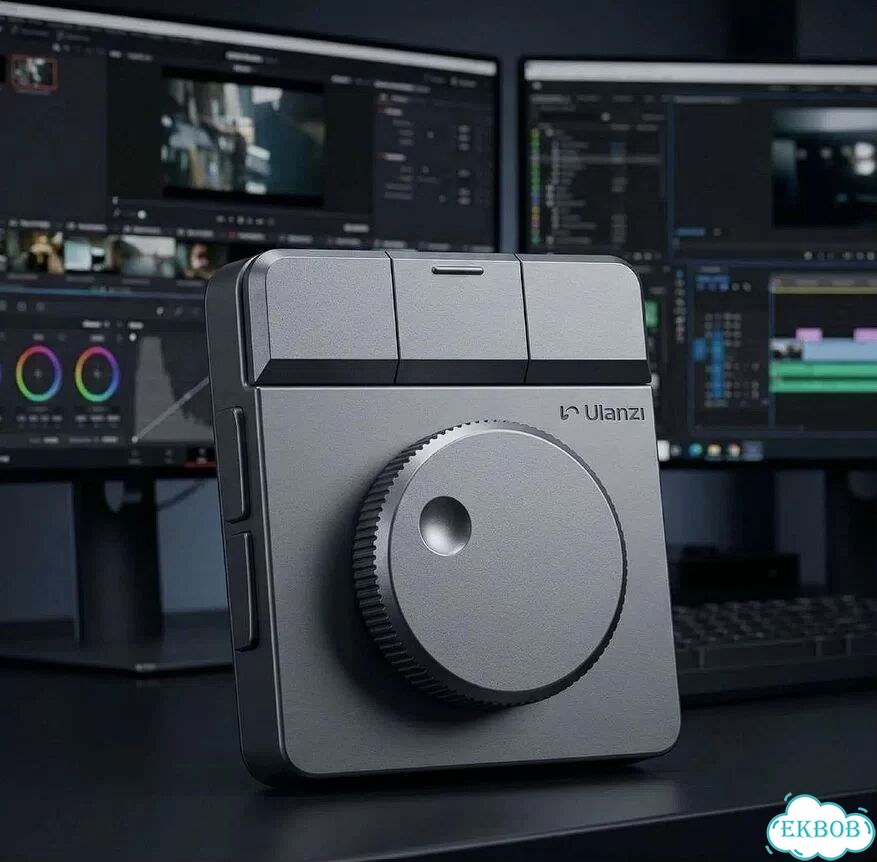 Контроллер для видеомонтажа Ulanzi D100H Dial фото 1