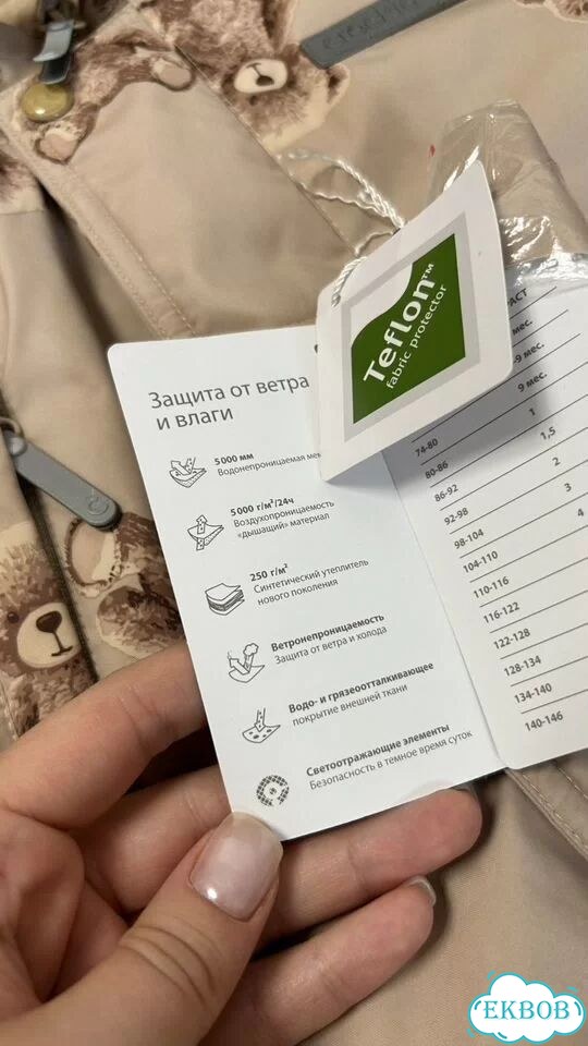 Зимний комбинезон crokid 74 80 фото 4