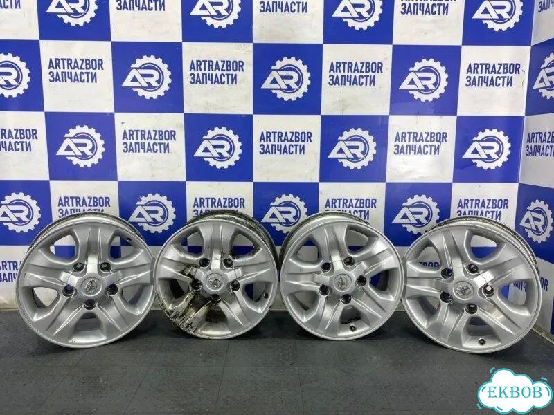 Литые диски Toyota 8×R17 5×150 фото 1