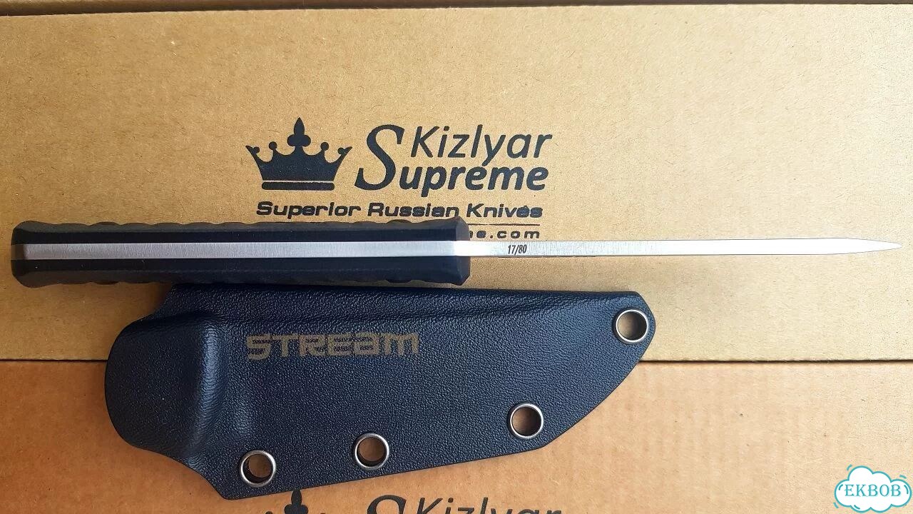 Нож Kizlyar Supreme Stream CPM154 Лимитка фото 9
