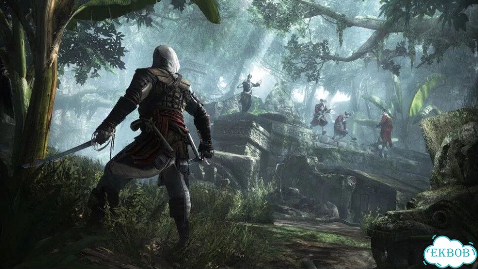Игра Assassin's Creed 4 (IV) Black Flag (PS4) б/у фото 4