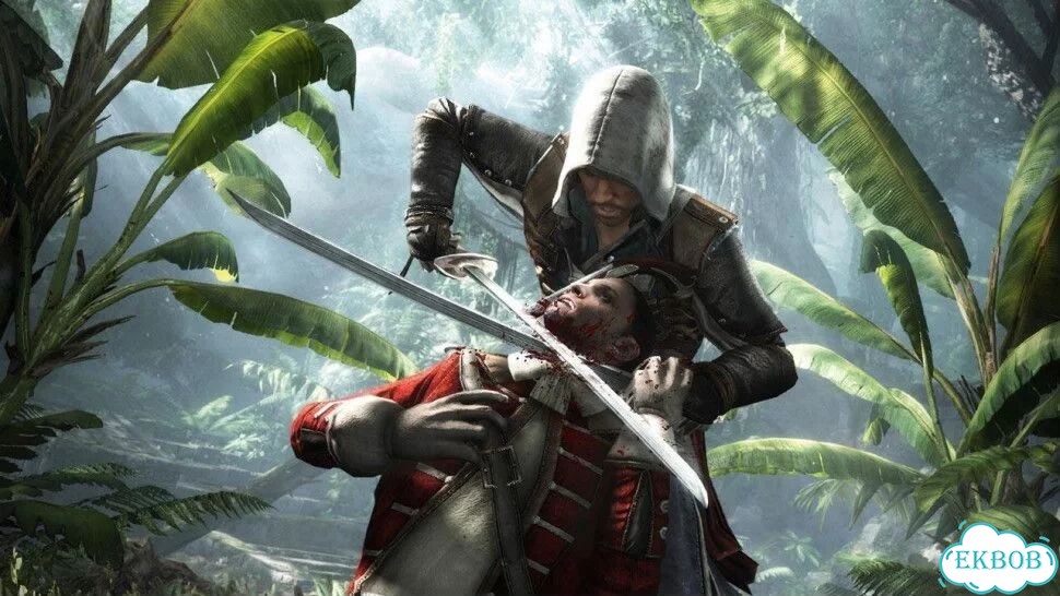 Игра Assassin's Creed 4 (IV) Black Flag (PS4) б/у фото 5