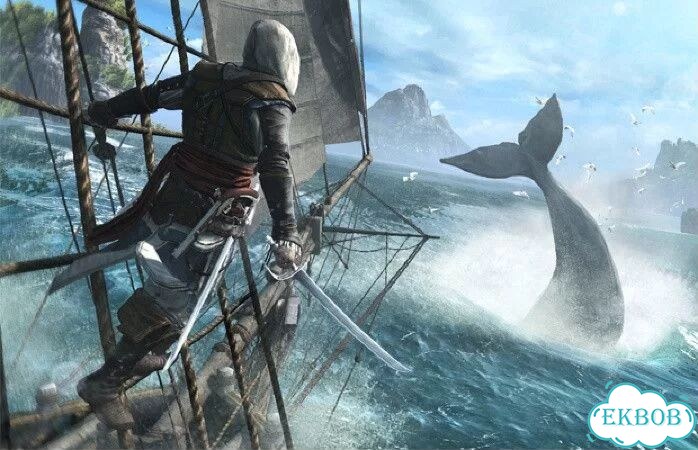 Игра Assassin's Creed 4 (IV) Black Flag (PS4) б/у фото 6