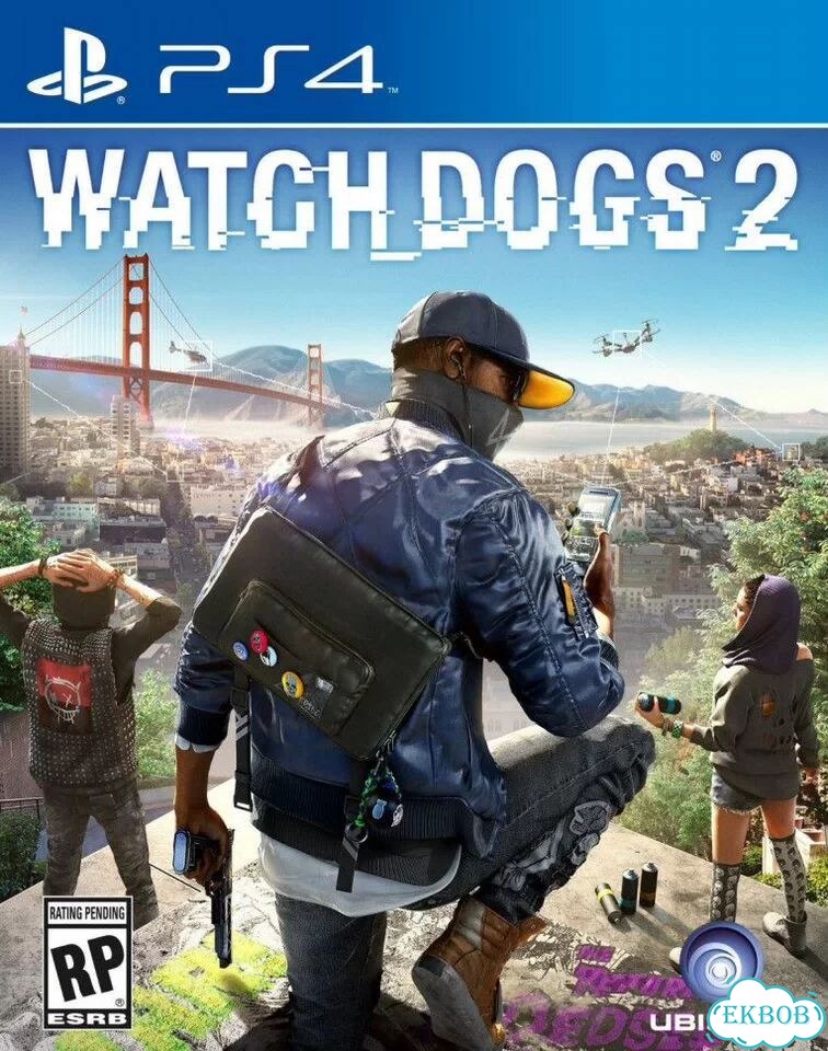 Игра Watch Dogs 2 (PS4) б/у, Полностью Русский фото 1