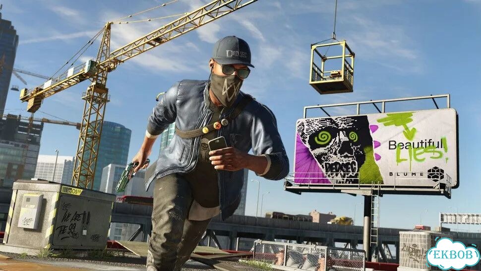 Игра Watch Dogs 2 (PS4) б/у, Полностью Русский фото 4