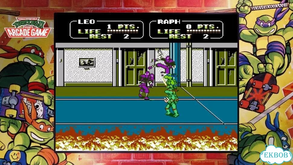 Игра Teenage Mutant Ninja Turtles: The Cowabunga C фото 3