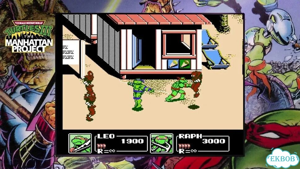 Игра Teenage Mutant Ninja Turtles: The Cowabunga C фото 5