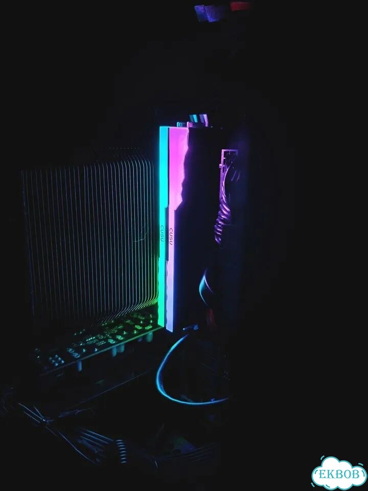 Новая RGB DDR4 32Gb(2x16) 3200мгц XMP2 CL16 Cusu фото 1