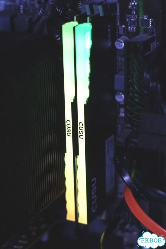 Новая RGB DDR4 32Gb(2x16) 3200мгц XMP2 CL16 Cusu фото 10
