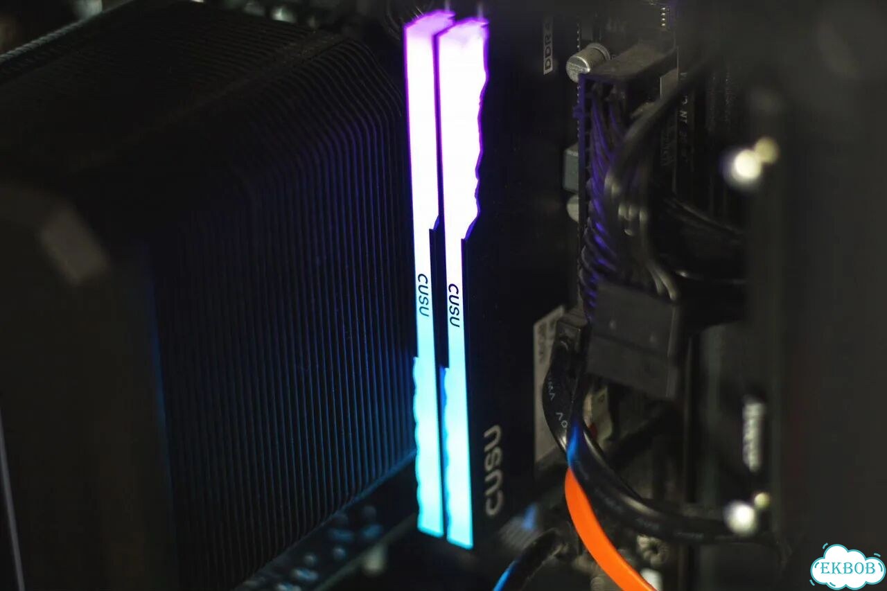 Новая RGB DDR4 32Gb(2x16) 3200мгц XMP2 CL16 Cusu фото 5
