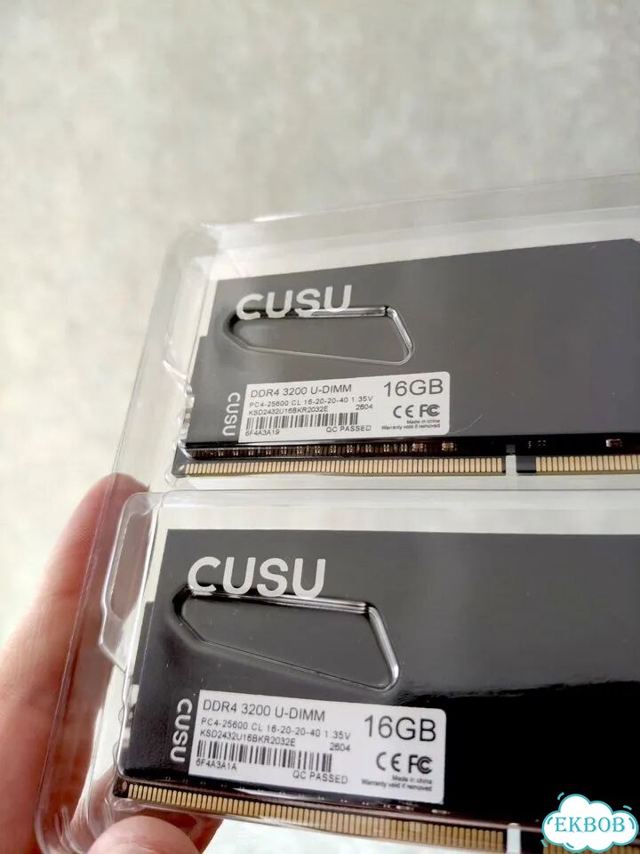 Новая RGB DDR4 32Gb(2x16) 3200мгц XMP2 CL16 Cusu фото 7