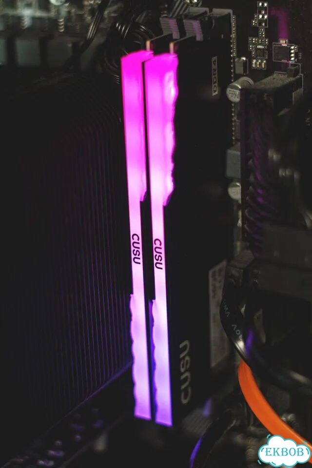 Новая RGB DDR4 32Gb(2x16) 3200мгц XMP2 CL16 Cusu фото 9