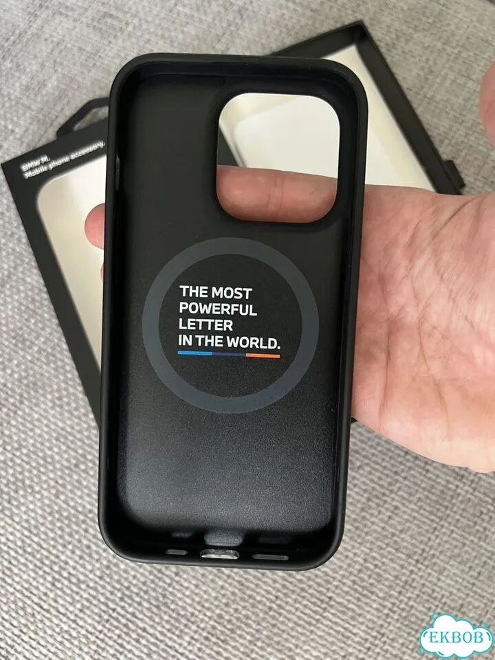 Чехол на iPhone 15 pro bmw оригинал фото 3