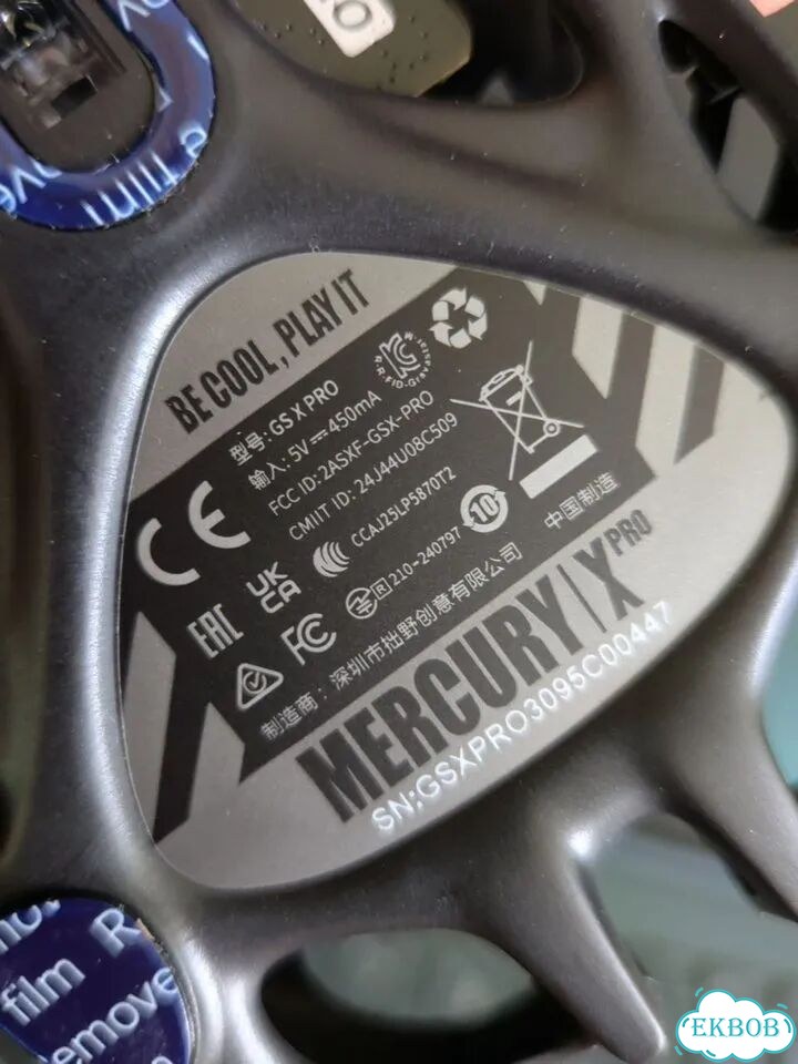 Gravastar mercury x pro игровая мышь с донглом 8k фото 3