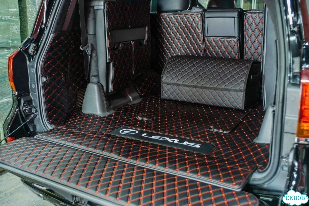3D коврики в багажник Lexus LX 570 фото 1