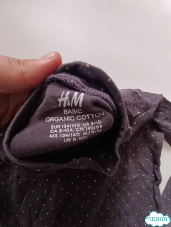 Лонгслив H&M 134/140 фото 4