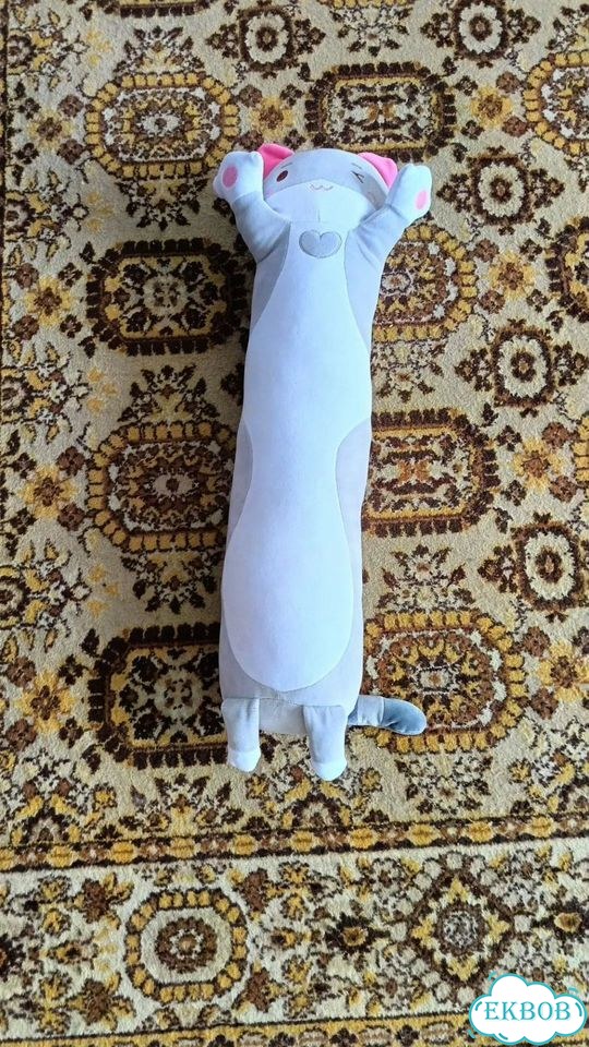 Мягкая игрушка котик фото 1