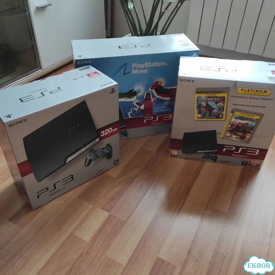 Коробка от приставки PS3 slim фото 1