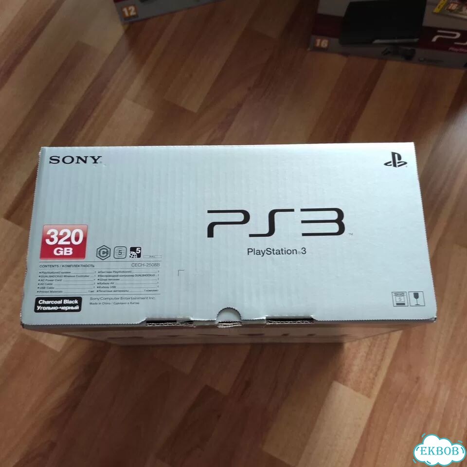Коробка от приставки PS3 slim фото 6