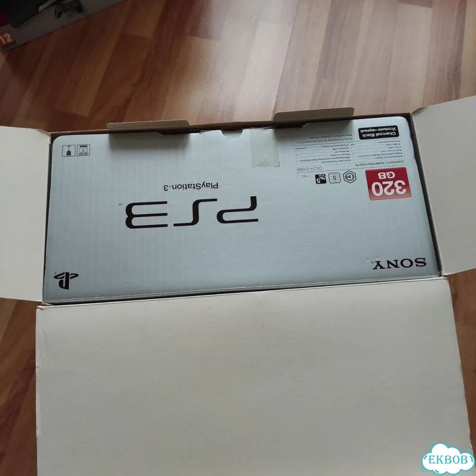 Коробка от приставки PS3 slim фото 8